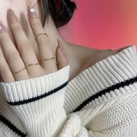 Korean Style S925 Sterling Silver Coil Ring For Women Simple Bracelet Simple Fashion Ins Light Luxury Internet Celebrity Fine Index Finger Tail Ring Ring main image 4