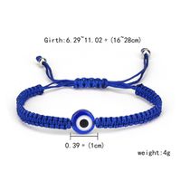 Mode Verstellbares Armband Kreatives Neues Blaues Auge Armband Böses Auge Rotes Seil Geflochtenes Armband sku image 1