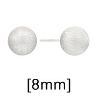 Korean S925 Silver Earrings Design Sense Simple Gold-plated Small Round Beads Peas Earrings sku image 1