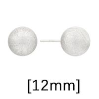 Korean S925 Silver Earrings Design Sense Simple Gold-plated Small Round Beads Peas Earrings sku image 3