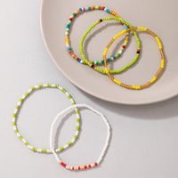 Ethnic Style Multi-layer Bracelet Bohemian Style Hit Color Beads Color Bracelet Five-piece Set main image 5