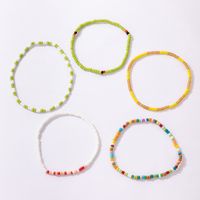 Ethnic Style Multi-layer Bracelet Bohemian Style Hit Color Beads Color Bracelet Five-piece Set main image 8