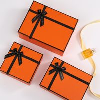 Rectangular Large Gift Box Birthday Gift Box Square Exquisite Clothing Cosmetics Paper Box sku image 2