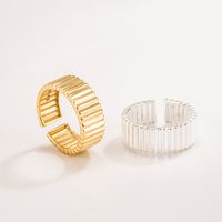 Koreas S925 Sterling Silber Zahnradring Weiblicher Einfacher Ring sku image 1