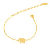 Exquisite Lucky Origami Elephant Bracelet Stainless Steel Bracelet Jewelry main image 6