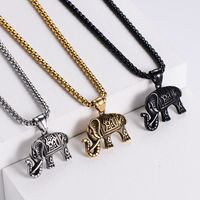 Stainless Steel 18K Gold Plated Fashion Plating Animal main image 1