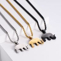 Stainless Steel 18K Gold Plated Fashion Plating Animal main image 3