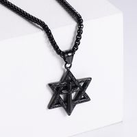 Stainless Steel 18K Gold Plated Fashion Plating Star No Inlaid main image 3