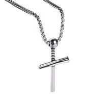 Stainless Steel 18K Gold Plated Fashion Polishing Cross main image 6