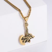 Stainless Steel 18K Gold Plated Plating Doll No Inlaid main image 2
