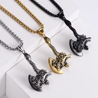 Stainless Steel 18K Gold Plated Plating Doll No Inlaid main image 4