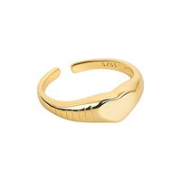 Koreanisches Neues Modisches Glänzendes Herz-zeigefinger-nischendesign Offener Ring main image 6