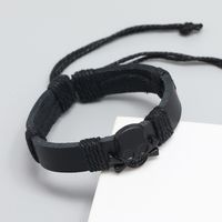Fashion Geometric Pu Leather No Inlaid Unisex Bracelets main image 6