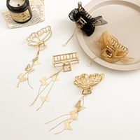 Catching Clip Butterfly Love Pendant Hair Catching New Three-dimensional Butterfly Chain Hairpin Wholesale main image 3