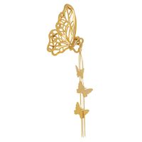 Catching Clip Butterfly Love Pendant Hair Catching New Three-dimensional Butterfly Chain Hairpin Wholesale main image 6