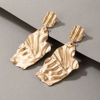 European And American Simple Exaggerated Geometric Alloy Earrings main image 8
