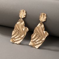 European And American Simple Exaggerated Geometric Alloy Earrings sku image 8