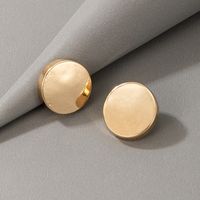 European And American Simple Exaggerated Geometric Alloy Earrings sku image 3