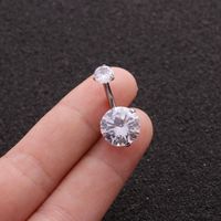Belly Rings Exaggerated Geometric 316 Stainless Steel sku image 1