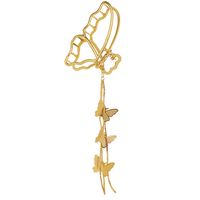 Catching Clip Butterfly Love Pendant Hair Catching New Three-dimensional Butterfly Chain Hairpin Wholesale sku image 16