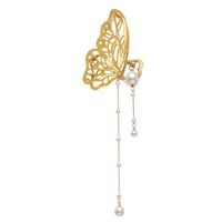 Catching Clip Butterfly Love Pendant Hair Catching New Three-dimensional Butterfly Chain Hairpin Wholesale sku image 13