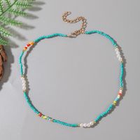 Böhmische Handgewebte Perlenkette Kreative Persönlichkeit Schlüsselbeinkette Schmuck sku image 1