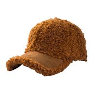 2021 قبعات بيسبول كورية جديدة ، صوف شتوي ، أزياء صوف صوفية ، قبعات تيدي ، قبعات دافئة main image 6