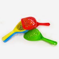 Pet Cat Litter Shovel Round Hole Candy Color Cat Litter Shovel Cleaning Toilet Picker Hollow Cat Litter Shovel main image 3