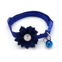 Exclusive For Cross-border Pet Bell Flower Collar Dog Collar Collar Cat Diamond Collar Pet Supplies Wholesale main image 5