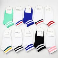 Fashion Ladies Pure Cotton Bumper Low Tube Short Socks Wholesale New Korean Boat Socks main image 4