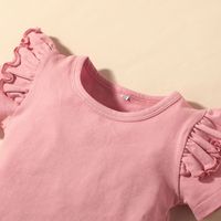 Außenhandel 2021 Mädchen Sommer Zweiteiliges Baby Freizeit Kraten Druck Neues Set Baby Kinder Kleidung main image 4