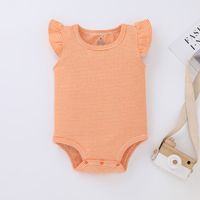 Summer One-piece Three-piece Baby New Flying Sleeve Romper Wholesale main image 3