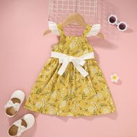 Newborn Clothes Suspender Skirt Girls 2021summer New Baby Girl's Dress Printed Baby Princess Dress main image 1