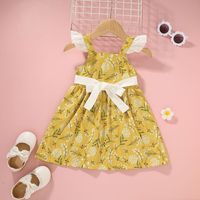 Ropa De Recién Nacido Falda De Liga Niñas 2021 Verano Nuevo Vestido De Niña Vestido De Princesa De Bebé Impreso main image 1