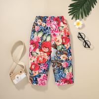 2021 Children's Suit T-shirt Pants Two-piece Printed Trousers Baby Clothes main image 5