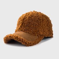 2021 قبعات بيسبول كورية جديدة ، صوف شتوي ، أزياء صوف صوفية ، قبعات تيدي ، قبعات دافئة sku image 5