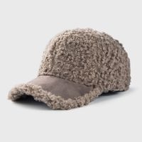 2021 قبعات بيسبول كورية جديدة ، صوف شتوي ، أزياء صوف صوفية ، قبعات تيدي ، قبعات دافئة sku image 1