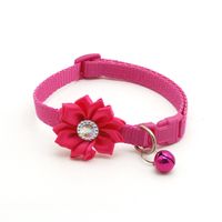 Exclusive For Cross-border Pet Bell Flower Collar Dog Collar Collar Cat Diamond Collar Pet Supplies Wholesale sku image 7