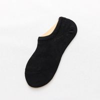 Spring And Summer New Men's Business Casual Solid Color Invisible Ankle Socks Factory Wholesale Low-cut Waist Mesh Stockings Non-slip Socks sku image 2