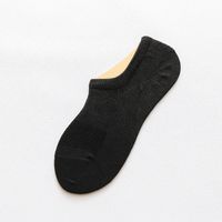 Spring And Summer New Men's Business Casual Solid Color Invisible Ankle Socks Factory Wholesale Low-cut Waist Mesh Stockings Non-slip Socks sku image 7