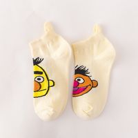 Spring And Summer New Cartoon Animation Pure Cotton Shallow Mouth Women's Socks Wholesale sku image 5