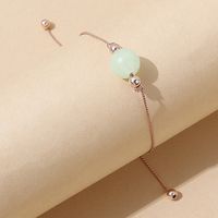 Niche Coréenne Populaire Bracelet En Alliage De Perles Lumineuses En Gros main image 1