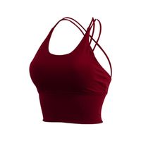 Spring And Summer New European And American Push Up Sports Bra Bra Running Workout Beauty Back Vest Yoga Sports Underwear Women main image 6