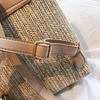 Korean Fashion New Trendy Color Shoulder Bag Personalized Shoulder Woven Backpack main image 5