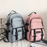 Tooling Style Street Trend Male And Female Students Campus Backpack College Students High School Students Fashion Large Capacity Schoolbag main image 5