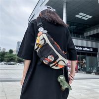 Japanese Tooling Messenger Bag Chest Bag Fashion Shoulder Bag main image 6