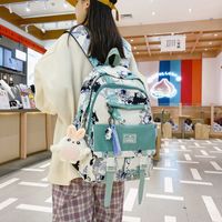 Large-capacity Backpack Junior High College School Bag Korean High School Students Light And Casual main image 5