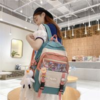 Japanese Junior High School Backpack Summer Korean Harajuku Style Ulzzang Backpack main image 5