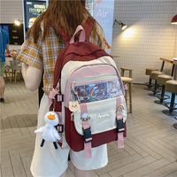 Japanese Junior High School Backpack Summer Korean Harajuku Style Ulzzang Backpack main image 4