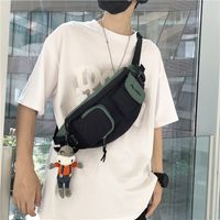 Casual Japanese New Style Small Chest Bag One-shoulder Student Sports Waist Bag main image 6